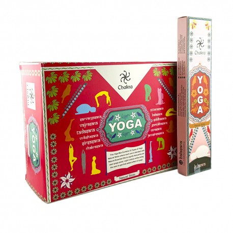 Zed Black Chakra Yoga (Pack of 12) Assorted Fragrances