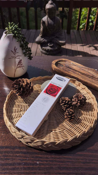 Nitiraj English Rose Incense Sticks 25g