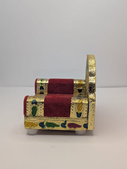 Singhaasan Idol Pedestal Platform T1 Red Velvet