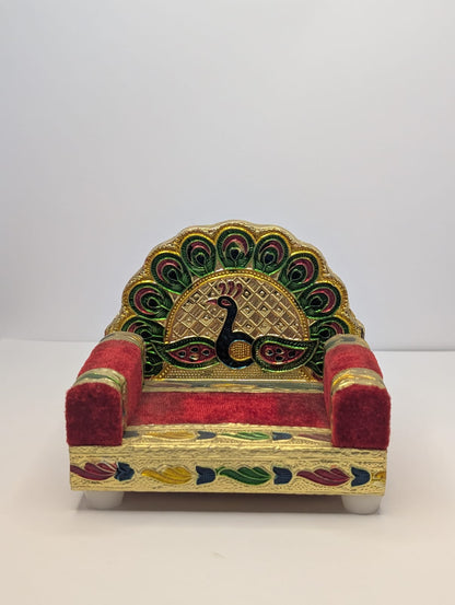 Singhaasan Idol Pedestal Platform T1 Red Velvet