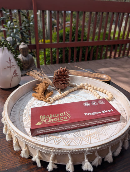 Natural Choice Dragon's Blood Incense Sticks  100 gms - Premium Natural Incense Sticks