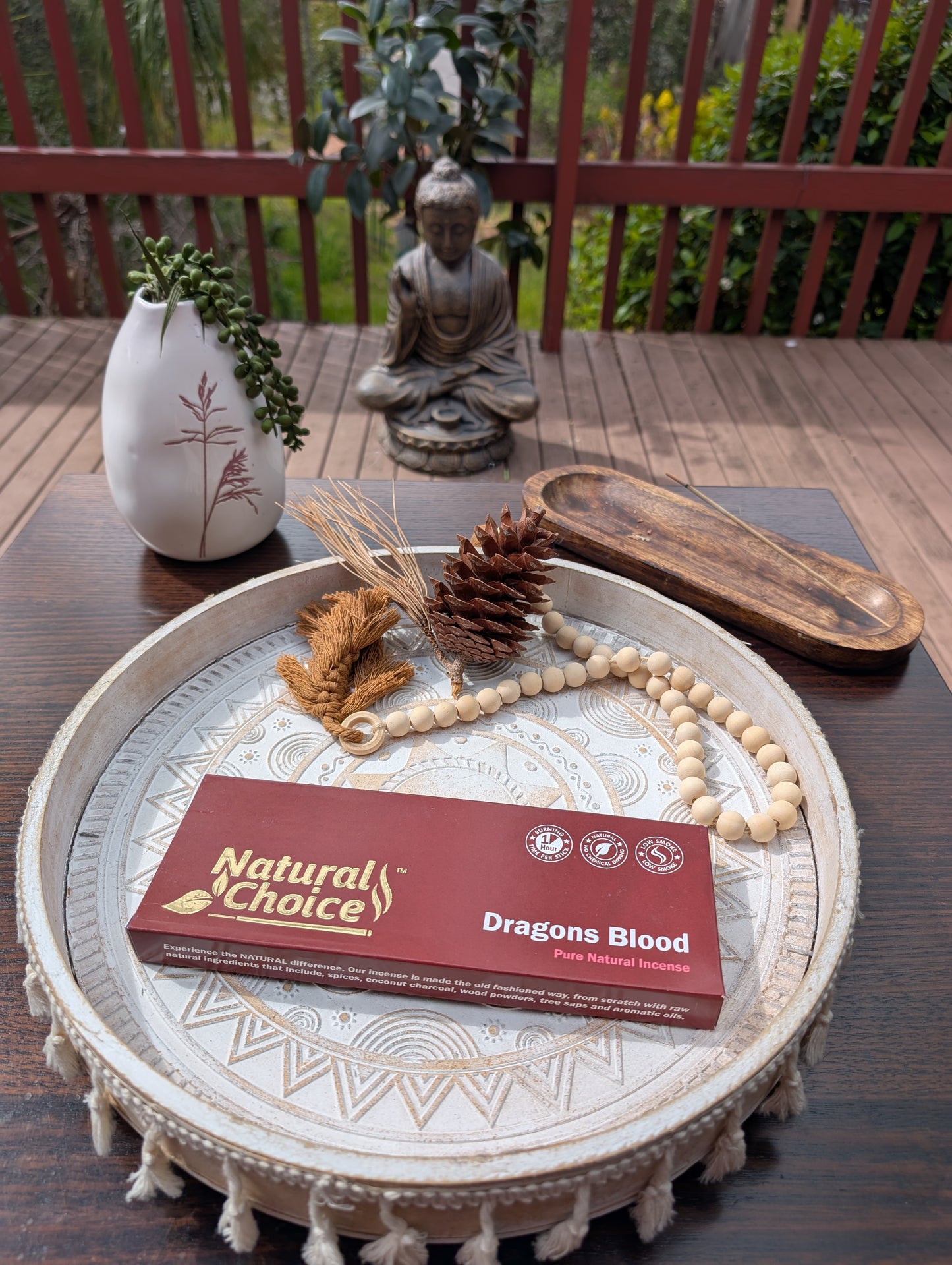 Natural Choice Dragon's Blood Incense Sticks  100 gms - Premium Natural Incense Sticks
