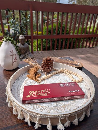 Natural Choice Passion Incense Sticks  100 gms - Premium Natural Incense Sticks