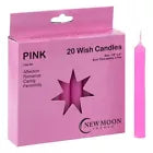 New Moon Wish Candles - Pink