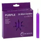 New Moon Wish Candles - Purple