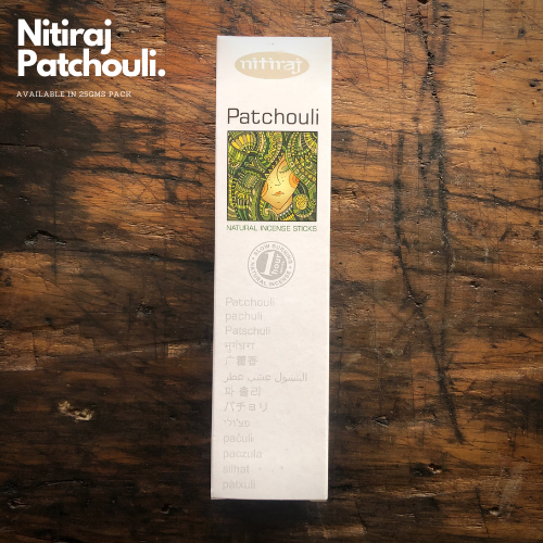 Nitiraj Patchouli 25g World of Incense Australia New Age Products Incense Sticks