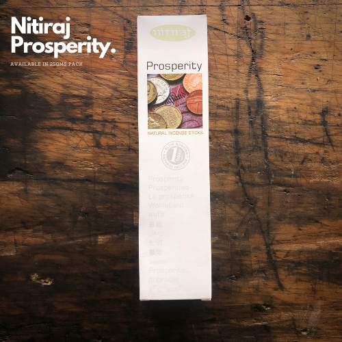 Nitiraj Prosperity 25g World of Incense Australia New Age Products Incense Sticks