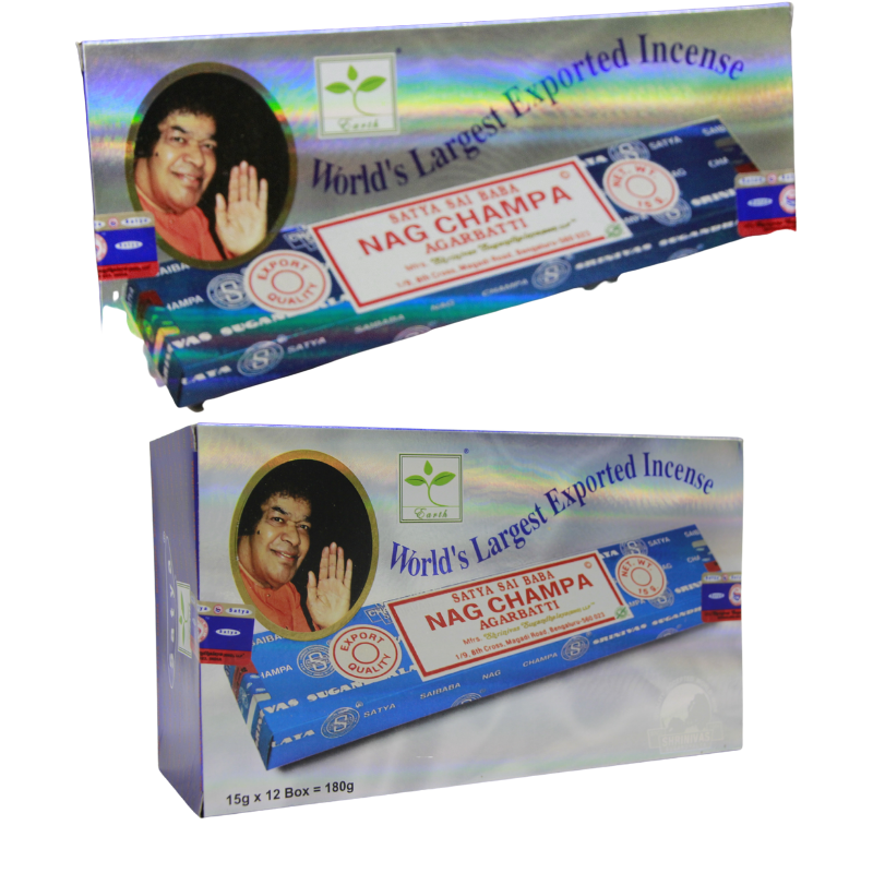 Bulk Buy-Satya Sai Baba Nagchampa Incense 180gm World of Incense Australia New Age Products Incense Sticks