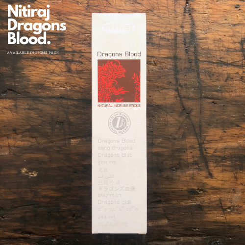 Nitiraj Dragon blood 25g World of Incense Australia New Age Products Incense Sticks