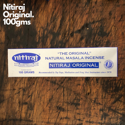 Nitiraj Original 100g World of Incense Australia New Age Products Incense Sticks