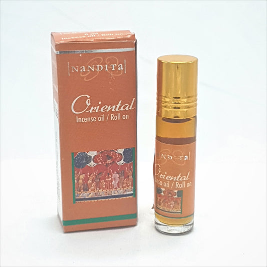 Nandita Oriental Roll-on 8 ml (Pack of 1) NANDITA New Age Products Incense Sticks