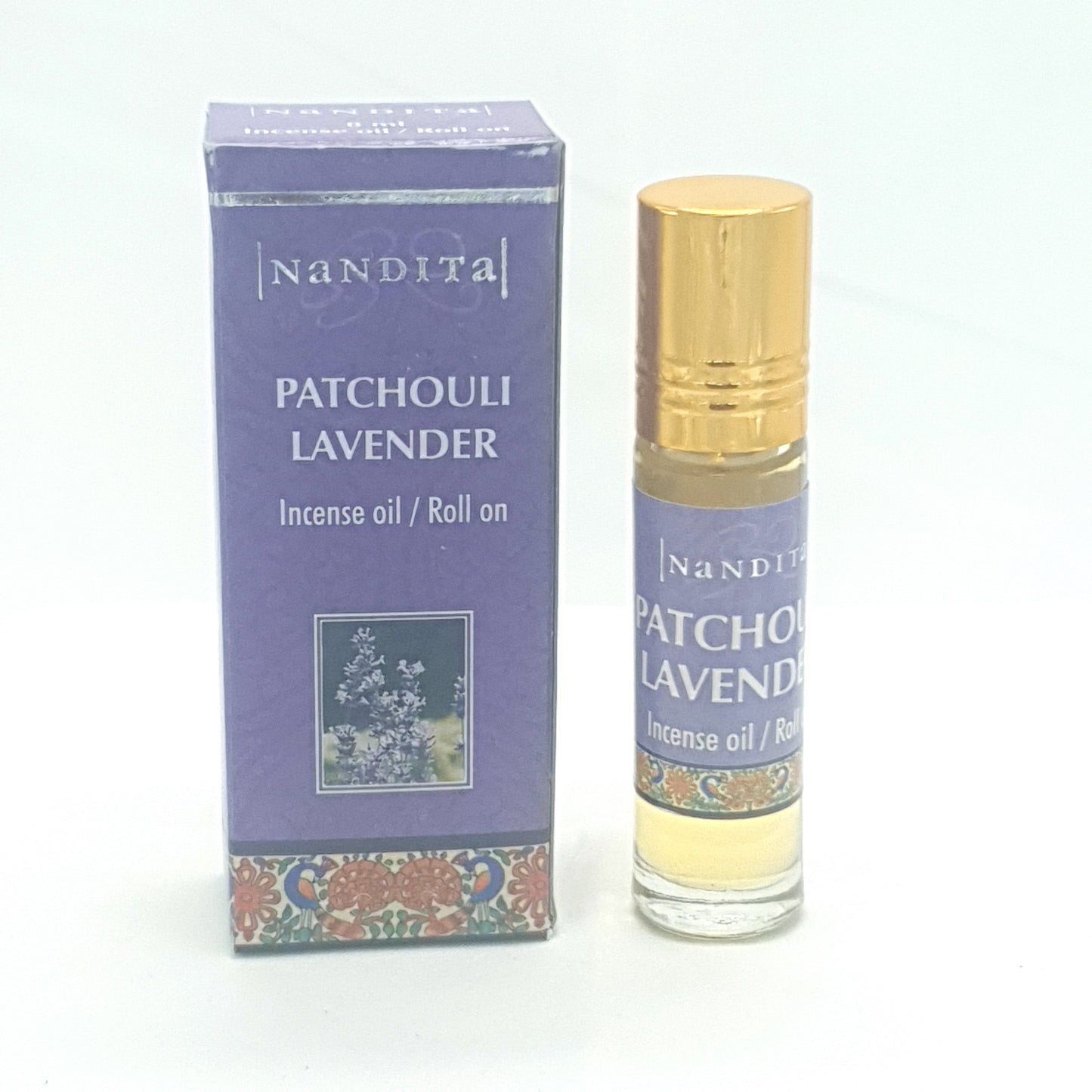 Nandita Patchouli Lavender Roll-on 8 ml (Pack of 1)