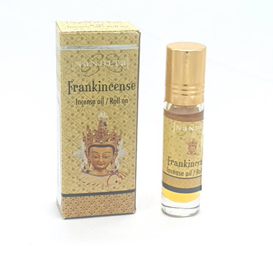 Nandita Frankincense Roll-on 8 ml (Pack of 1) NANDITA New Age Products Incense Sticks