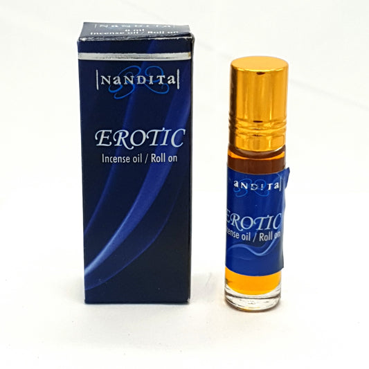 Nandita Erotic Roll-on 8 ml (Pack of 1) NANDITA New Age Products Incense Sticks