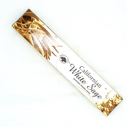 Green Tree Incense 15gms - Californian White Sage World of Incense Australia New Age Products Incense Sticks