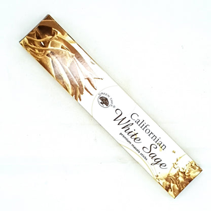 Green Tree Incense 15gms - Californian White Sage World of Incense Australia New Age Products Incense Sticks