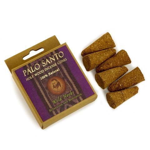 PG Palo Santo and Wild Herbs - Relaxation & Meditation - 6 Incense Cones - World of Incense AU