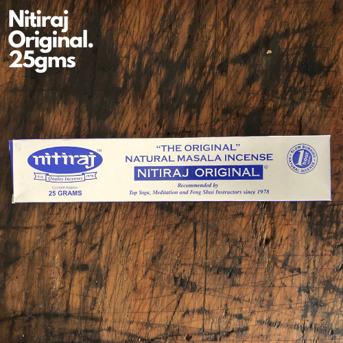 Nitiraj Original 25g World of Incense Australia New Age Products Incense Sticks