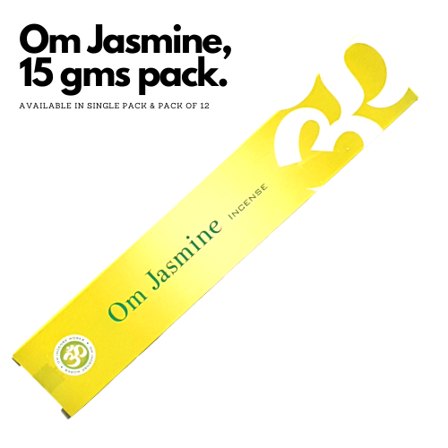 OM Jasmine 15g World of Incense Australia New Age Products Incense Sticks