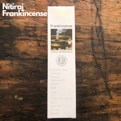 Nitiraj Frankincense 25g World of Incense Australia New Age Products Incense Sticks