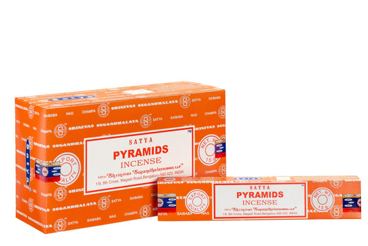 SATYA PYRAMIDS INCENSE 15 g World of Incense Australia New Age Products Incense Sticks