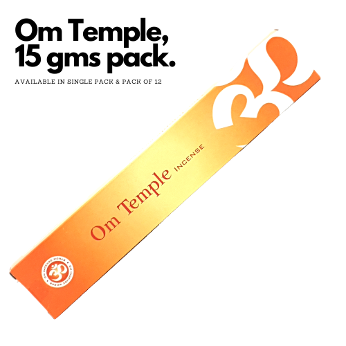 OM Temple 15g World of Incense Australia New Age Products Incense Sticks