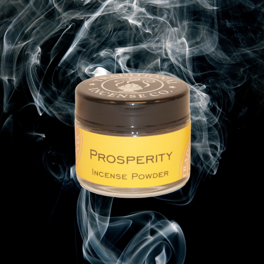 Prosperity Incense Powder - 20gm Glass Jar / Satchel World of Incense Australia New Age Products Incense Sticks