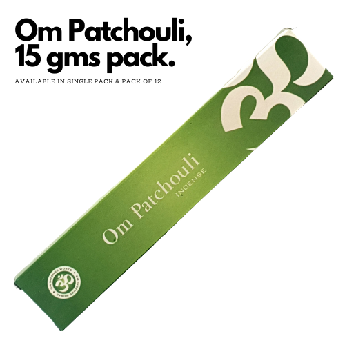 OM Patchouli 15g World of Incense Australia New Age Products Incense Sticks