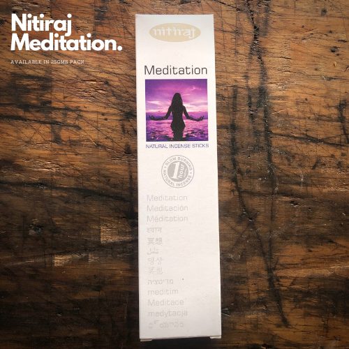 Nitiraj Meditation 25g World of Incense Australia New Age Products Incense Sticks