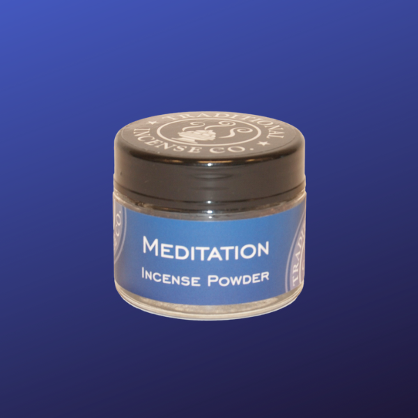 Meditation Incense Powder- 20gm Glass Jar/ Satchel World of Incense Australia New Age Products Incense Sticks