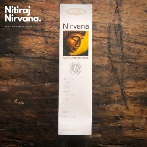 Nitiraj Nirvana  25g World of Incense Australia New Age Products Incense Sticks