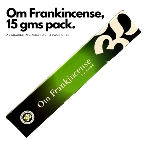 OM Frankincense 15g World of Incense Australia New Age Products Incense Sticks