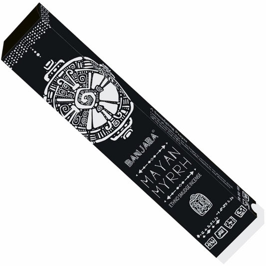 Banjara Myrrh 15gm World of Incense New Age Products Incense Sticks