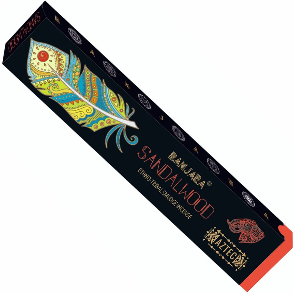 Banjara Sandalwood 15gm World of Incense New Age Products Incense Sticks