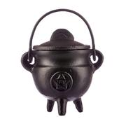 Cauldron Pentagram With Lid (WOI 82)- Black World of Incense Australia New Age Products Incense Sticks