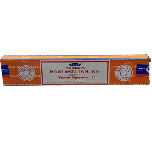 SATYA EASTERN TANTRA INCENSE 15 g World of Incense Australia New Age Products Incense Sticks