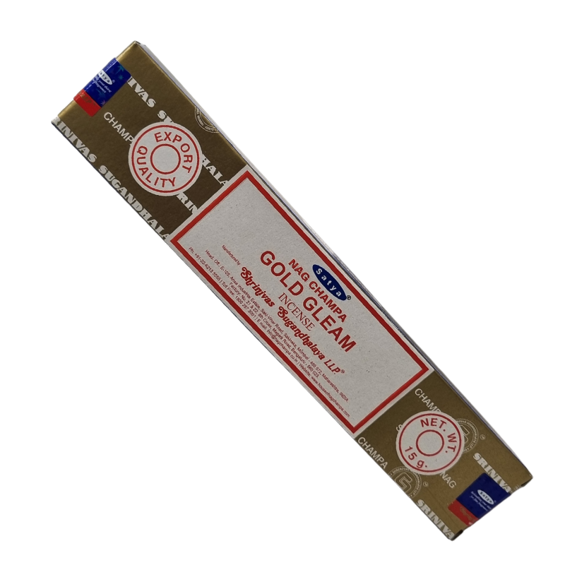 Satya Gold Gleam 15 Gms SATYA New Age Products Incense Sticks
