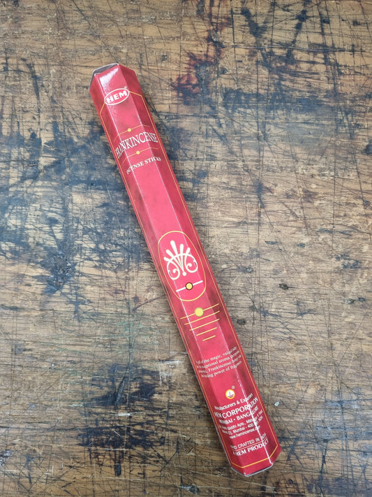 Hem Hexagonal Frankincense  -20 Sticks World of Incense New Age Products Incense Sticks