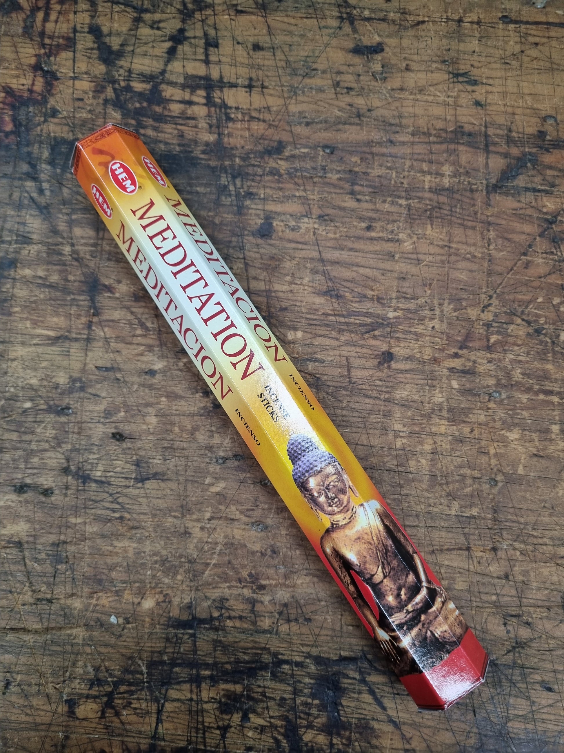 Hem Hexagonal Meditation-20 Sticks World of Incense New Age Products Incense Sticks