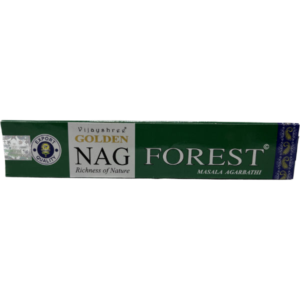 Golden NAG Forrest Incense Sticks 15 Gms World of Incense Australia New Age Products Incense Sticks