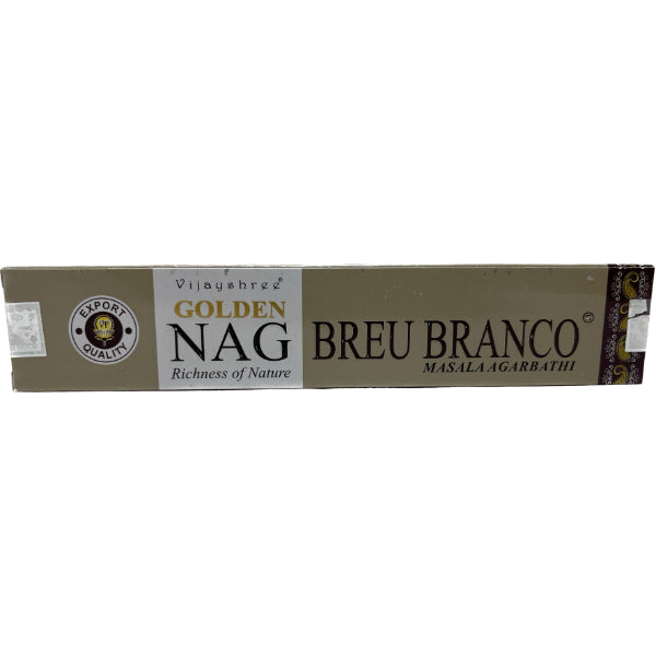 Golden NAG Breu Branco Incense Sticks 15 Gms World of Incense Australia New Age Products Incense Sticks