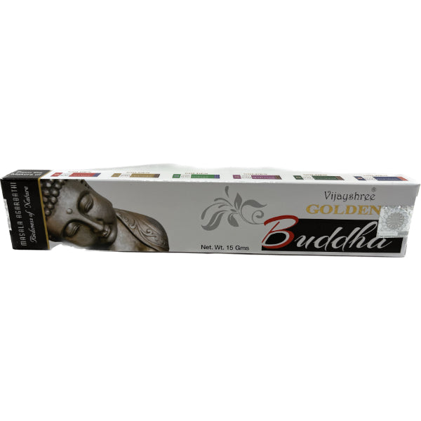 Golden NAG Buddha Incense Sticks 15 Gms World of Incense Australia New Age Products Incense Sticks