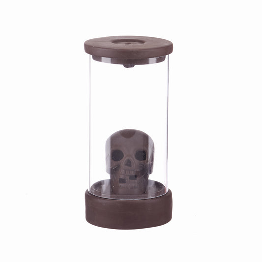 Back Flow Incense Burner- Skull (SK01)- FREE -10 Cones Aromatika Natural Incense Cones  included World of Incense Australia New Age Products Incense Sticks