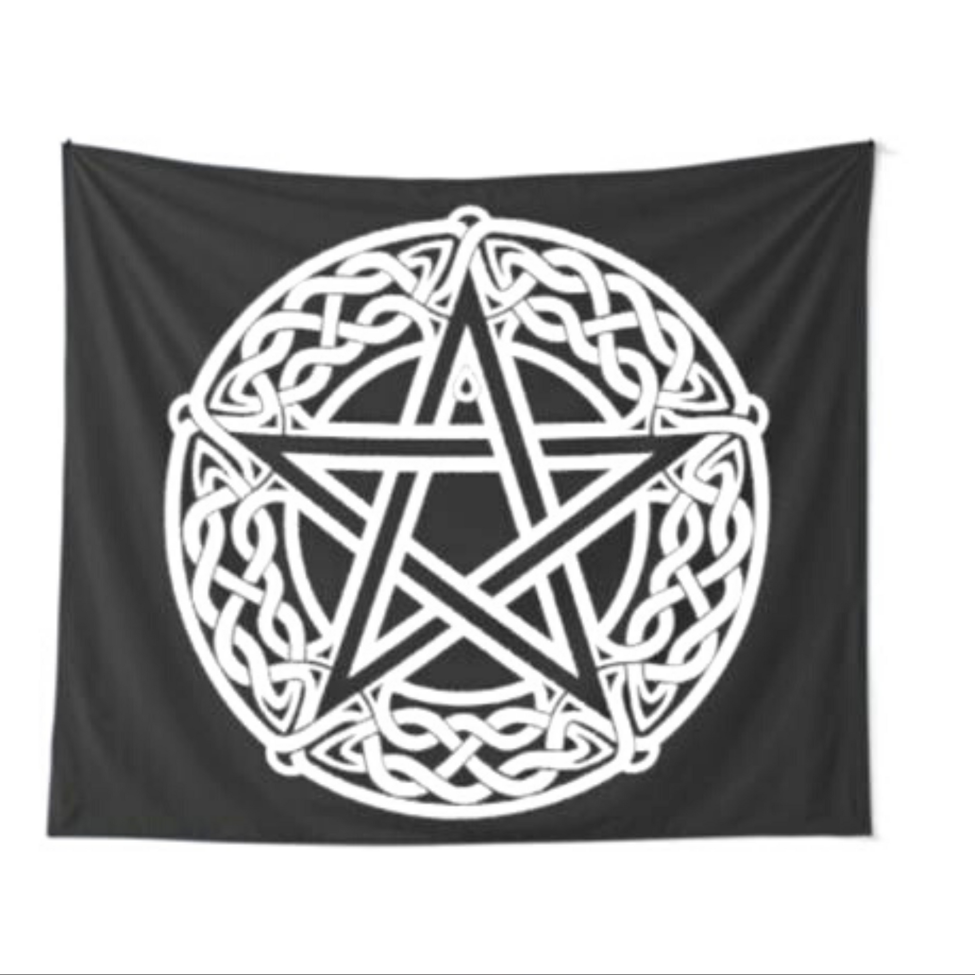 Cotton Altar Cloth- Pentacle (TP-04) World of Incense New Age Products Incense Sticks