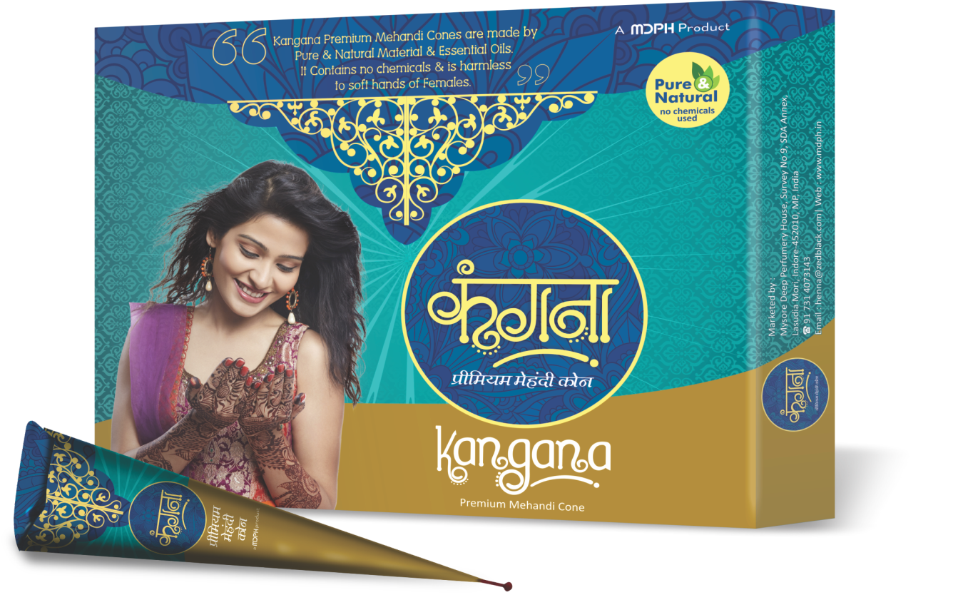 Kangana Henna - Premium Cones- Pack of 1 World of Incense Australia New Age Products Incense Sticks