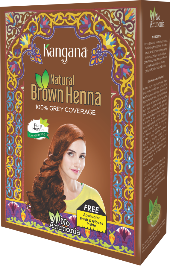 Kangana Henna - Natural Brown Powder World of Incense Australia New Age Products Incense Sticks