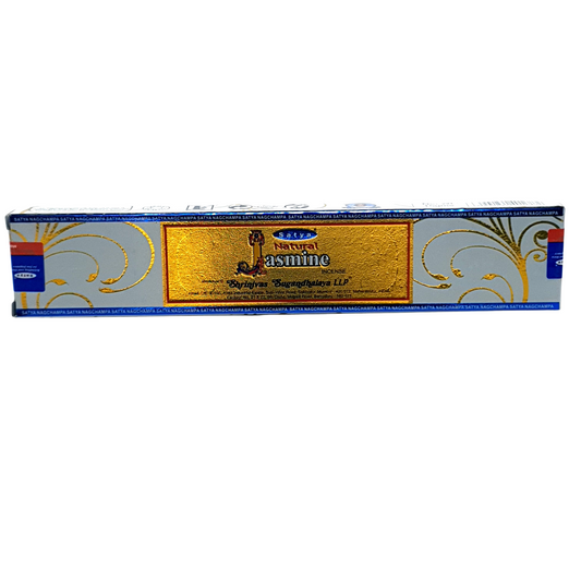 SATYA NATURAL JASMINE INCENSE 15 g World of Incense Australia New Age Products Incense Sticks