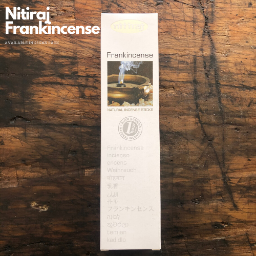 Nitiraj Incense Frankincense Incense Sticks 25g