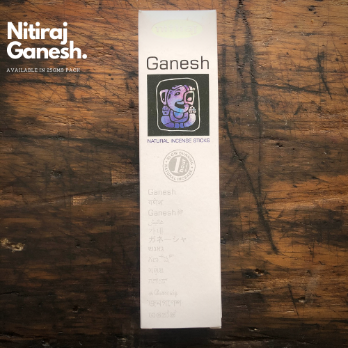 Nitiraj Incense Ganesh Incense Sticks 25g