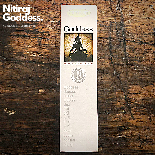 Nitiraj Incense Goddess Incense Sticks 25g